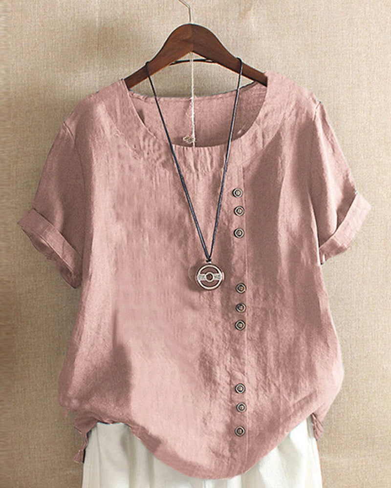 Laluna® | Korte Mouwen Zomer-T-shirt