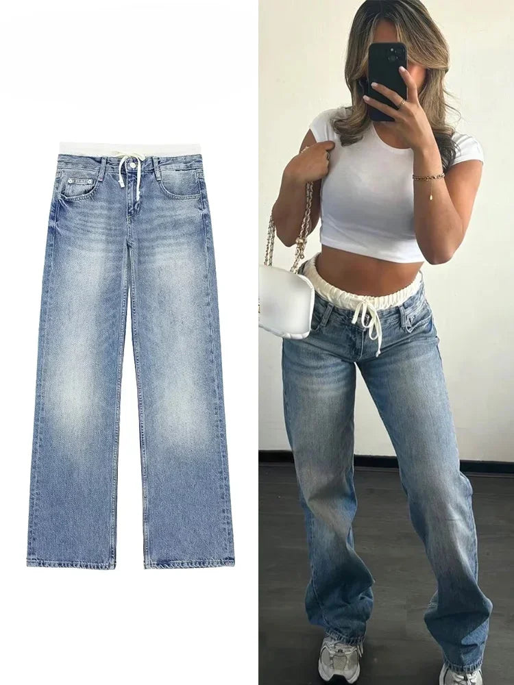 KLÆDT® Straight White Boxer Jeans
