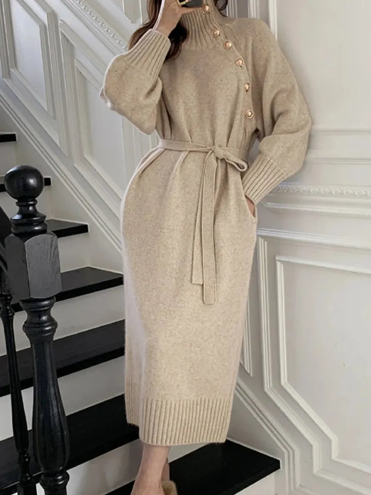KLÆDT® Elegant Rullekravestrik Kjole