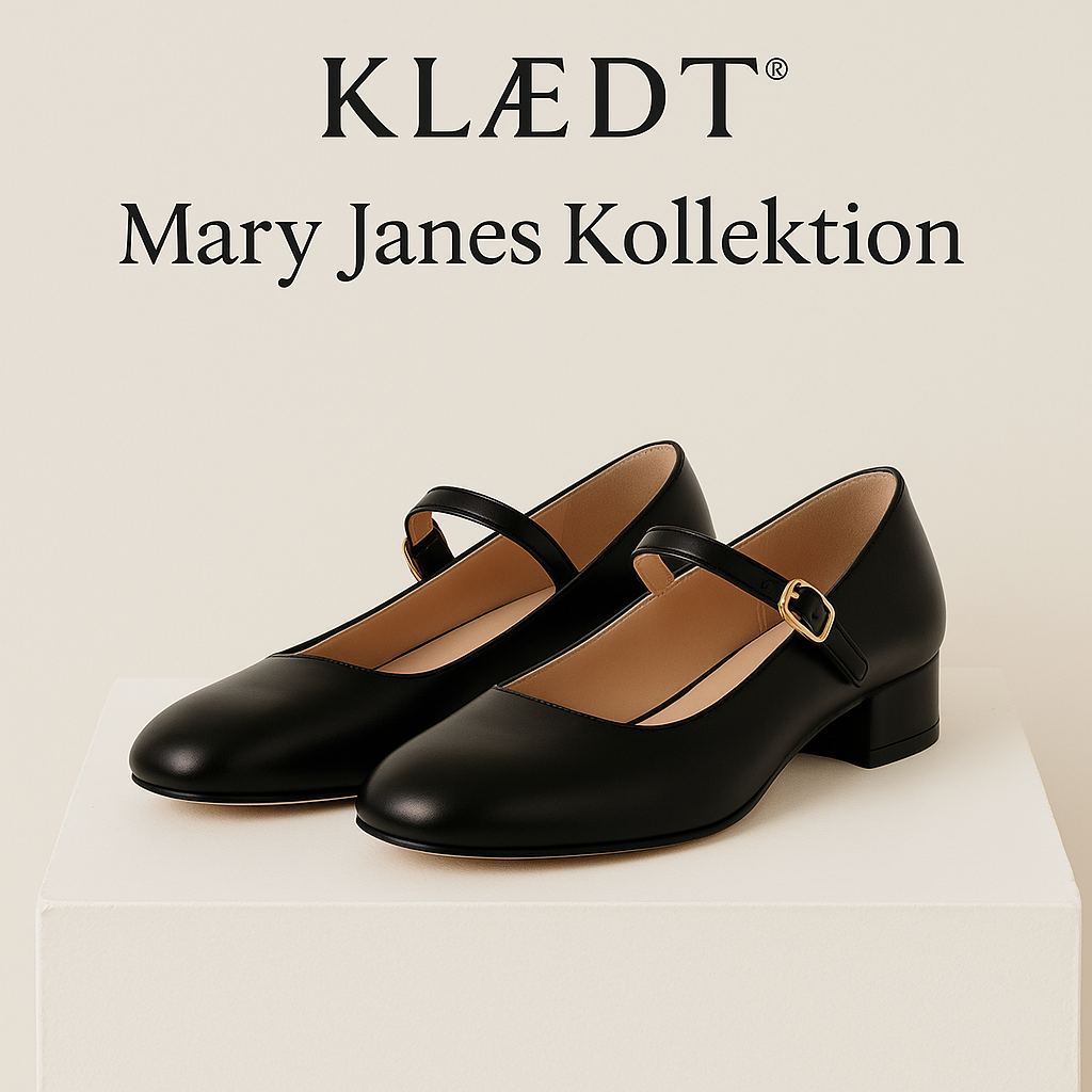 KLÆDT® Mary Janes Kollektion – Dame Sko