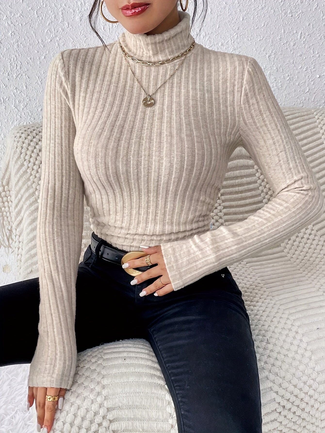 KLÆDT® Casual Rullekravesweater