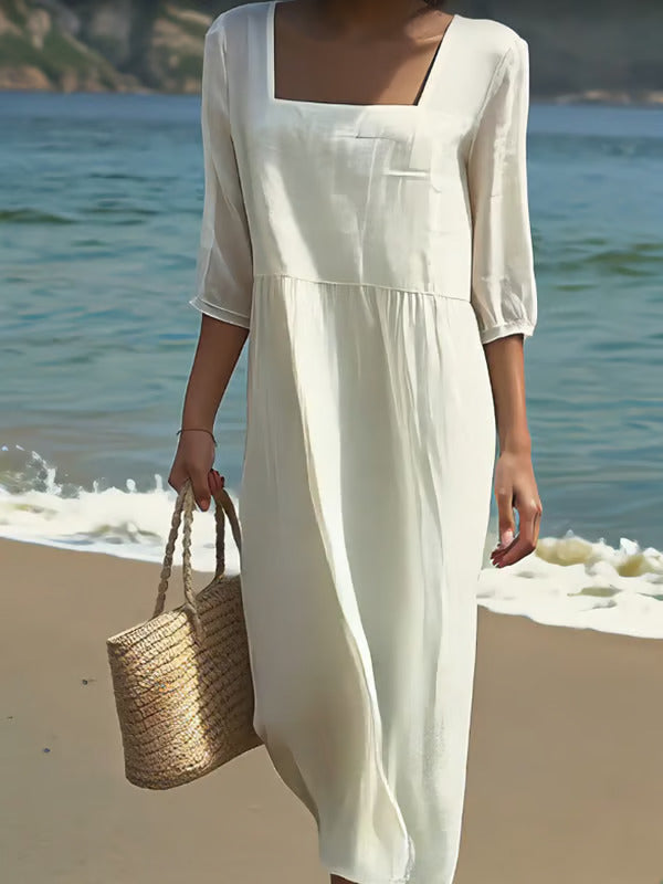 Laluna® | Casual linnen dress