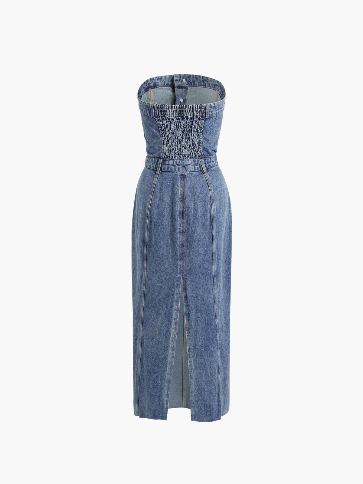 KLÆDT® Midi Denim Kjole