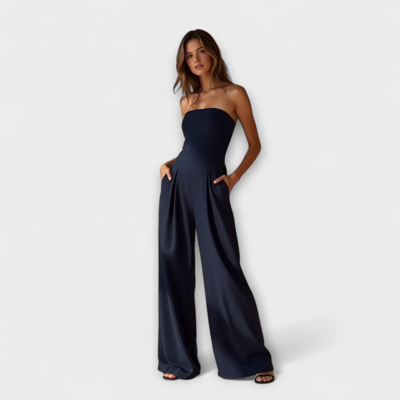Elegante Strapless Jumpsuit