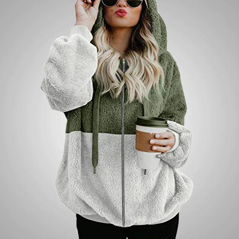 KLÆDT® Fluffy Cardigan med Hætte