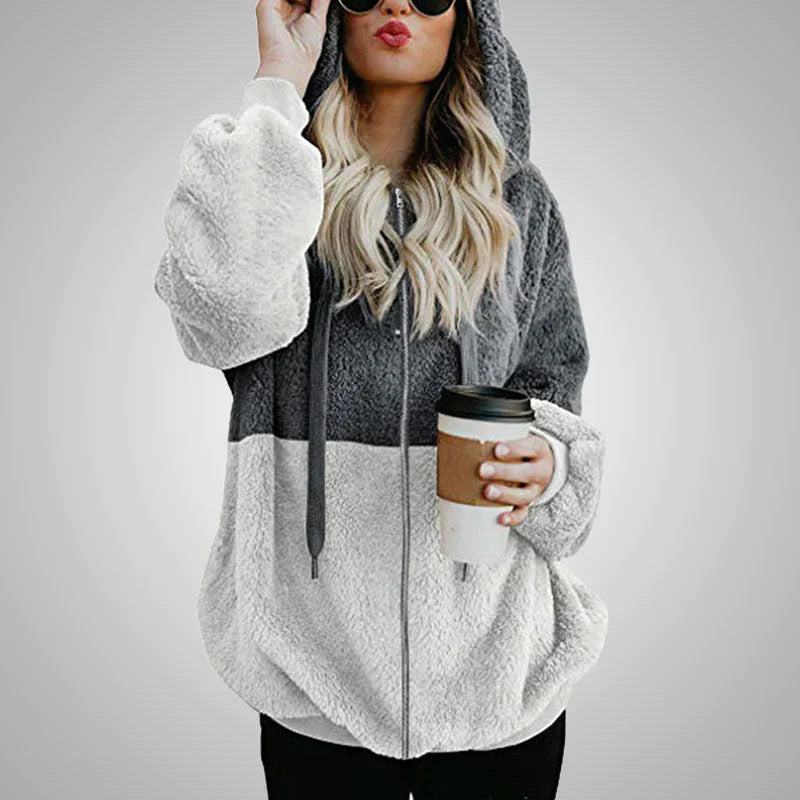 KLÆDT® Fluffy Cardigan med Hætte