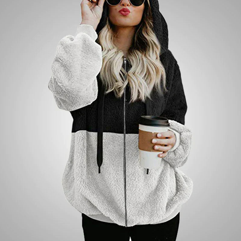 KLÆDT® Fluffy Cardigan med Hætte