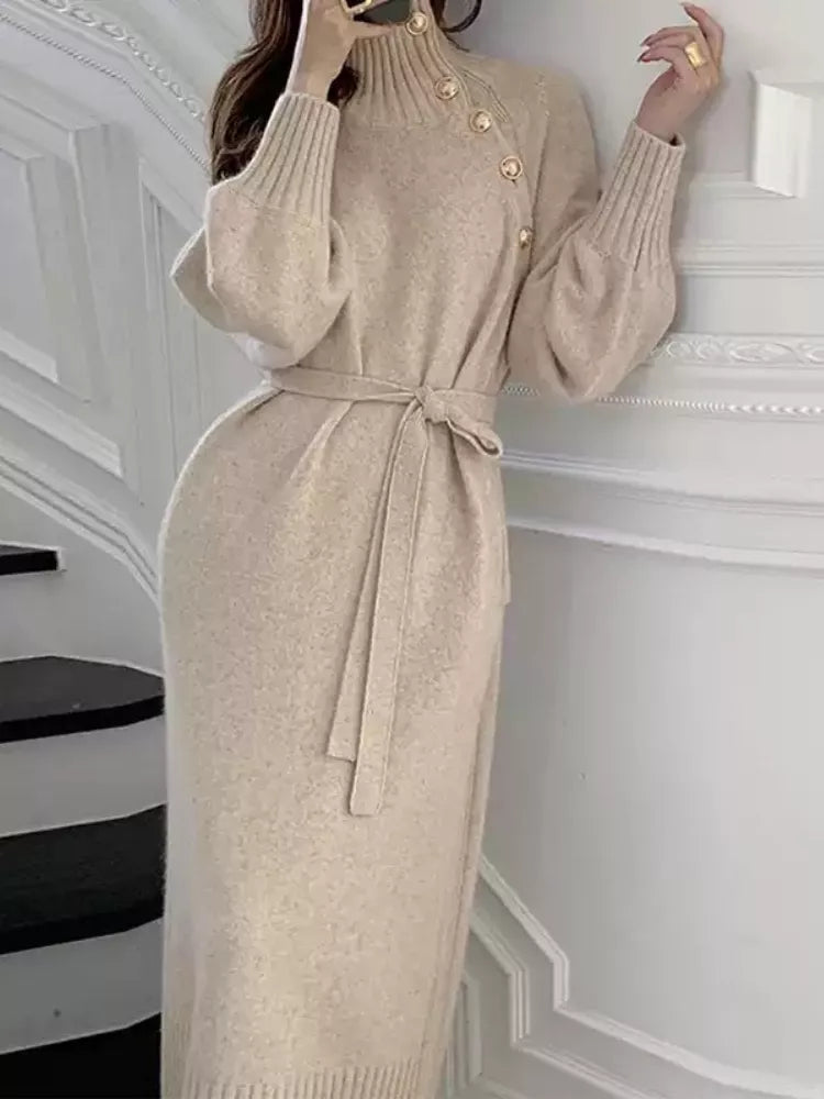 KLÆDT® Elegant Rullekravestrik Kjole