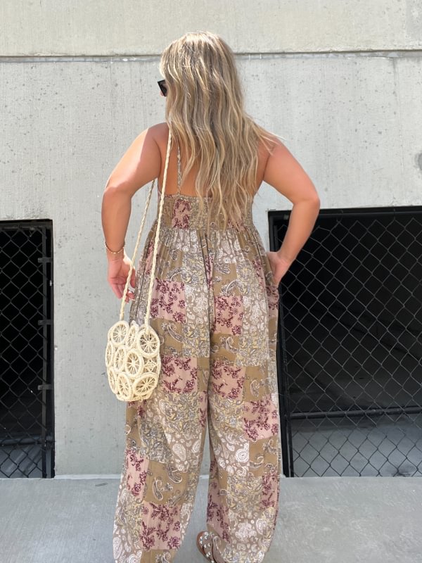 Laluna® | Wijde Bohemian Jumpsuit
