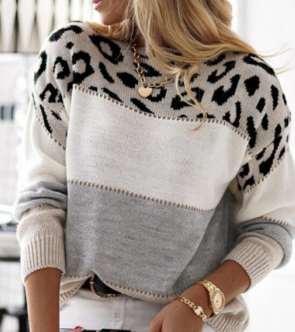 KLÆDT® Trøje med Leopardprint